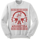 Marketer Ugly Christmas Sweater.