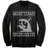 Meowy Catmas Ugly Christmas Sweater.
