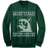 Meowy Catmas Ugly Christmas Sweater.