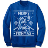 Merry Fishmas Ugly Christmas Sweater.