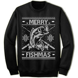 Merry Fishmas Ugly Christmas Sweater.