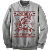 Merry Fishmas Ugly Christmas Sweater.