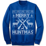 Merry Huntmas Ugly Christmas Sweater.