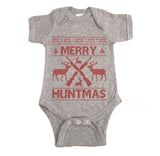 Merry Huntmas Ugly Christmas Onesie.