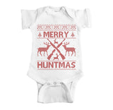 Merry Huntmas Ugly Christmas Onesie.