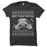 Pug Ugly Christmas T-Shirt.