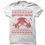 Pug Ugly Christmas T-Shirt.