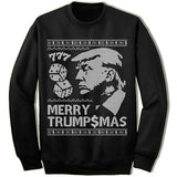 Merry Trumpmas Ugly Christmas Sweater.