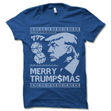 Merry Trumpmas Ugly Christmas T-Shirt.