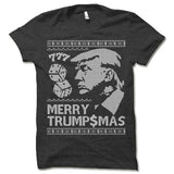Merry Trumpmas Ugly Christmas T-Shirt.