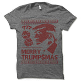 Merry Trumpmas Ugly Christmas T-Shirt.