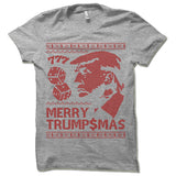 Merry Trumpmas Ugly Christmas T-Shirt.