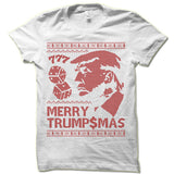 Merry Trumpmas Ugly Christmas T-Shirt.