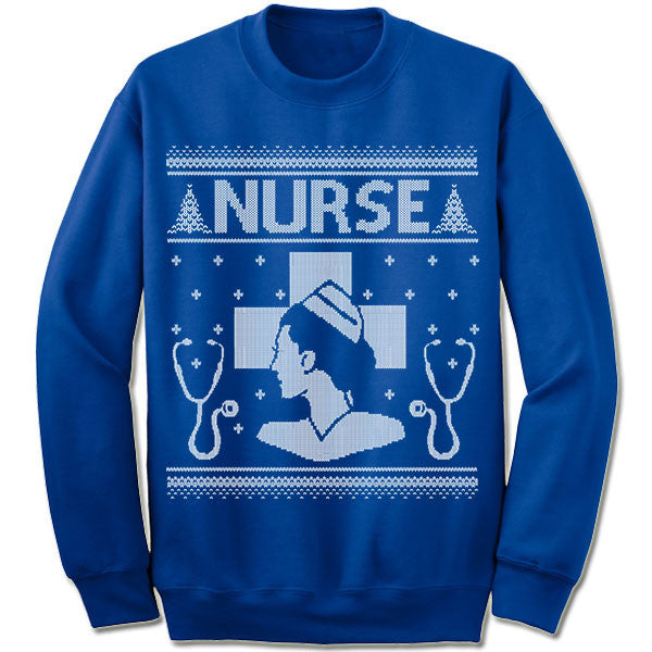 Ugly online sweater nurse