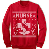Nurse Ugly Christmas Sweater.