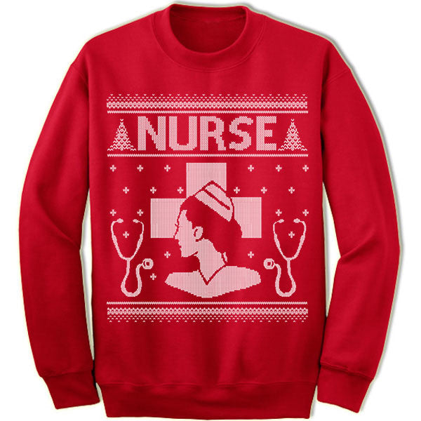Nurse Ugly Christmas Sweater.