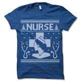 Nurse Ugly Christmas T-Shirt.