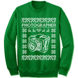 Photographer Ugly Christmas Sweater.