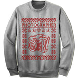 Photographer Ugly Christmas Sweater.