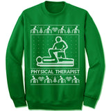 Physical Therapist Ugly Christmas Sweater.