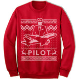 Pilot Ugly Christmas Sweater.