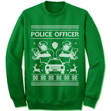 Police Officer Christmas Sweater