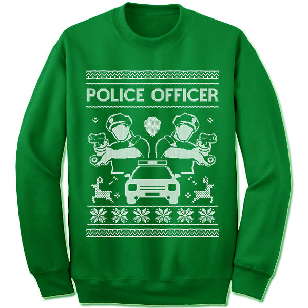 Police Officer Christmas Sweater