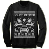 Police Officer Ugly Christmas Sweater.