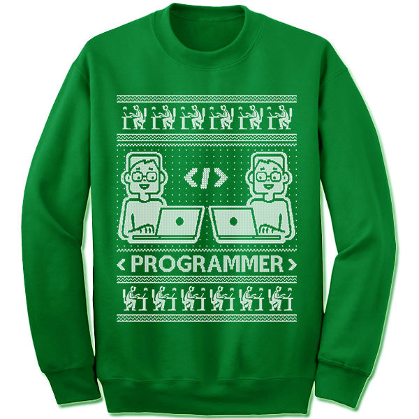 Programmer Ugly Christmas Sweater. – Merry Christmas Sweaters