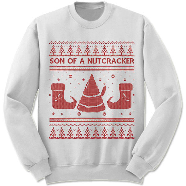 Son Of A Nutcracker Ugly Christmas Sweater. Merry Christmas Sweaters