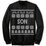 Son Ugly Christmas Sweater.