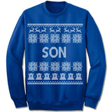Son Ugly Christmas Sweater.