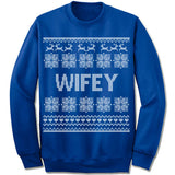 Wifey Ugly Christmas Sweater.
