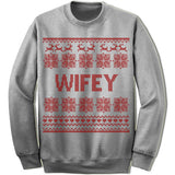 Wifey Ugly Christmas Sweater.