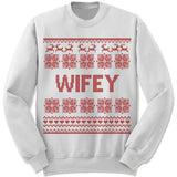 Wifey Ugly Christmas Sweater.